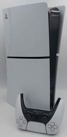 PlayStation 5 slim digital console 1TB white unboxed with pad * lose HDMI *