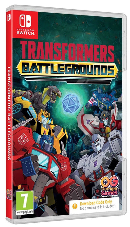 Transformers Battlegrounds Nintendo Switch.