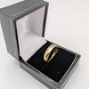 9K Gold Wedding Band, Solid Gold Ring Hallmarked, 3.6G, With Box, Size U