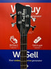 WARWICK ROCKBASS STREAMER BASS GUITAR LX 4 SOLID BLACK HIGH POLISH NO CASE