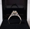 9 Carat White Gold Ring Size P