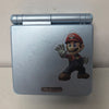Nintendo Game Boy Advance SP Pearl Blue + 2 Unboxed Games