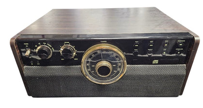 Victrola 6-In-1 Record Player Turntable Bluetooth CD Radio VTA-270B-ESP-EU Wood