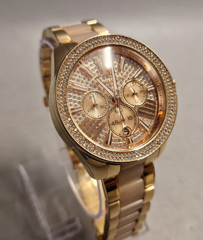 Michael Kors Ladies Wren Crystal Watch | MK 6096