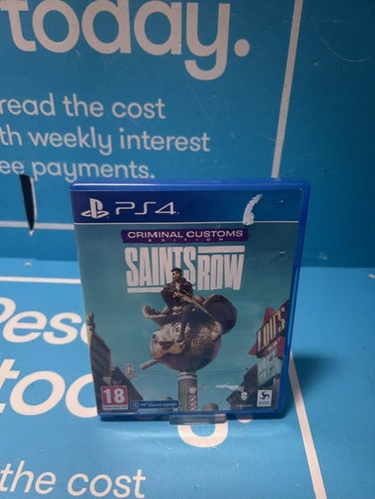 Saints Row: Criminal Customs Edition - PS4