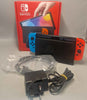 Nintendo Switch Console, 64GB OLED + Neon Red/Blue Joy-Con, Boxed