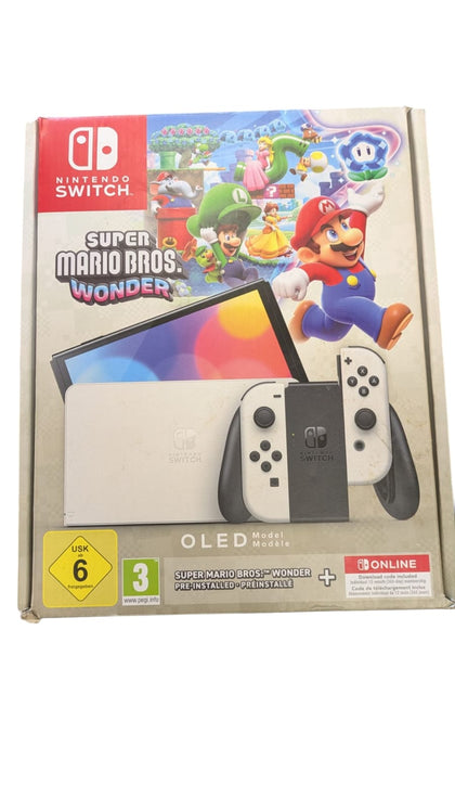 Nintendo Switch OLED 64GB Console with Joy-Con, White