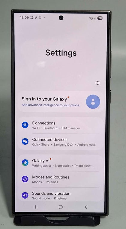 Samsung S24 Ultra 512GB Titanium Black, Unlocked
