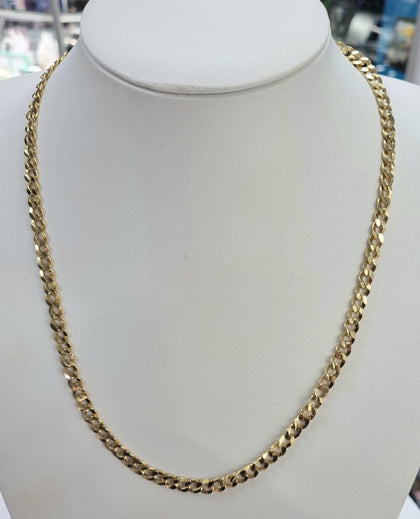 14ct Curb Chain 21