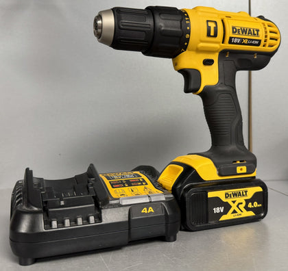 DeWalt DCD776 XR 18VLi-Ion Brushed Cordless Combi Drill ( + 4.0ah Battery, Charging Station ) ** Unboxed **