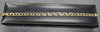 9ct Yellow Gold Anchor Link Bracelet - 22G - 9". Hallmarked