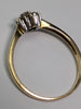 18CT GOLD DIAMOND RING SIZE O 1/2