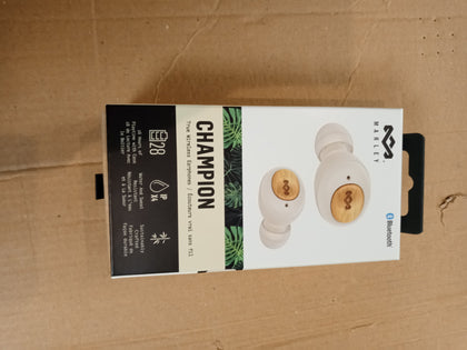 House of Marley Champion True Wireless Earphones - Cream, A