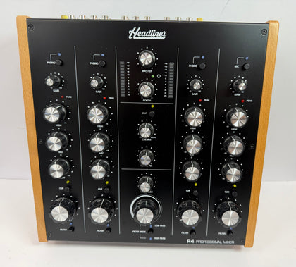 Headliner R4 Professional Rotary DJ Mixer