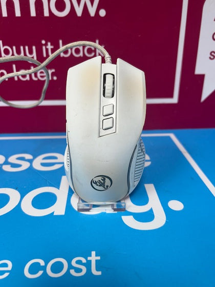 HYSE OPTICAL 7D GAMING MOUSE WHITE **UNBOXED**.