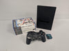Sony PlayStation 2 Slimline Charcoal Black Console 6 Game Package