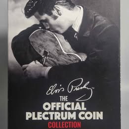 The Official Plectrum Collection Elvis Presley (NO 9CT GOLD COIN)