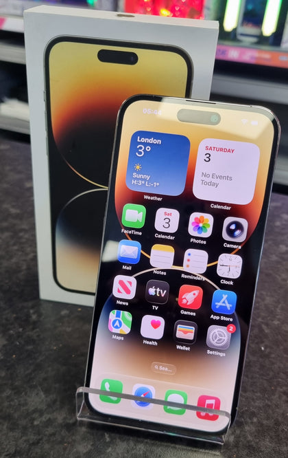 Apple iphone 14 pro max gold 128gb unlocked