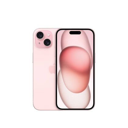 Apple iPhone 15 - 128 GB - Pink - 100% Battery Health
