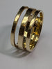 14ct gold vented ring
