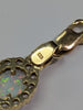 14ct Gold Bracelet with Multicolored Stones