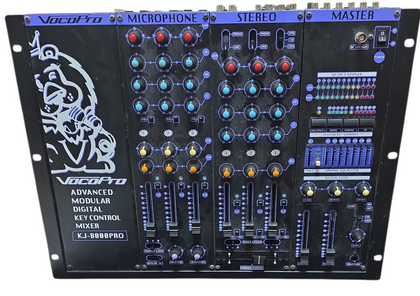 VocoPro KJ-8000Pro Advanced Modular Digital Key Control Mixer