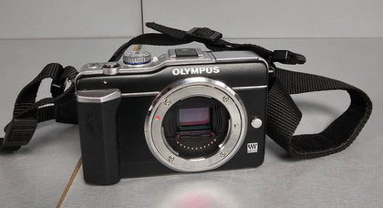**Sale** Olympus Pen E-PL1 12.3MP Digital Camera - Black (Body Only)