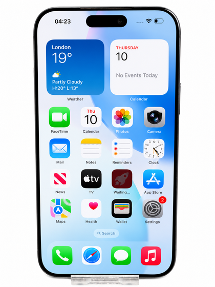 Apple iPhone 17 Pro Max Blue Mobile Phone