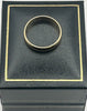 9CT 375 HallMarked, Yellow Gold Ring, Size 8/Q, 2.3G, Boxed