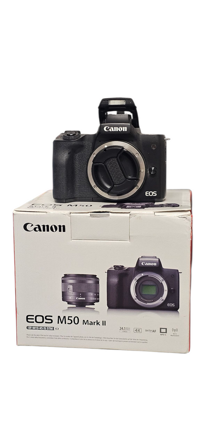 Canon EOS M50 Mark II Mirrorless Camera Body Only