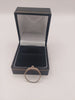 10k DIA White Gold Ring 1.4G Hallmarked(417)&Tested Size P