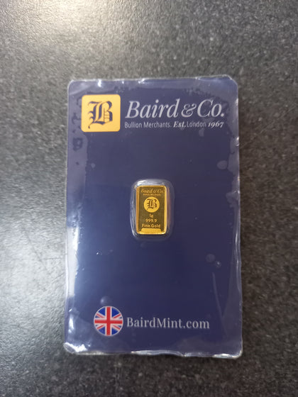 1G 24CT Gold Bar