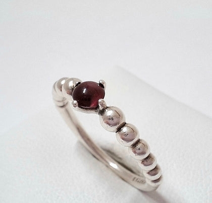 Pandora January Birthstone Beaded Ring - Pandora Size 52