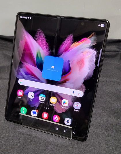 Samsung Galaxy Z Fold3 5G Phantom Black, 256GB, Unlocked, Dual Sim - Unboxed