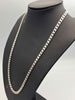 925 Sterling Silver Curb Chain Necklace - 37.11 Grams - 24" Long