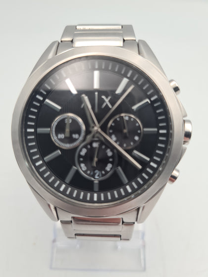 Armani Exchange Watch Mens ax2600 stainless Steel quartz watch BOXED