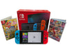 Nintendo Switch Console with Mario Kart & Mario bros Deluxe Boxed