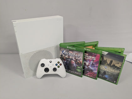 Microsoft Xbox One S 1TB 3 Game Console Bundle