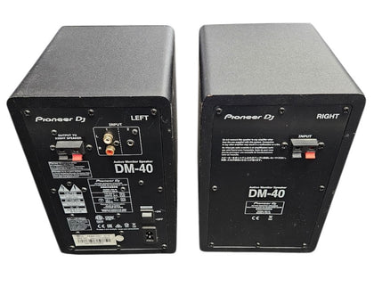 Pioneer DJ DM-40 Speakers - Black - Unboxed