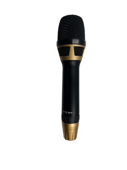 Black and Gold Unbranded XLR Microphone