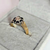18ct Gold Diamond and Sapphire Ring Size M
