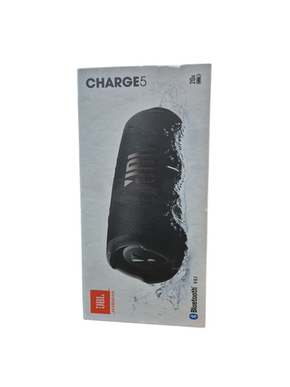 JBL Charge 5 Portable Bluetooth Speaker - Black