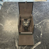 Bulova Mens Maquina Automatic Skeleton Gray Stainless Steel Watch 46MM 98A179