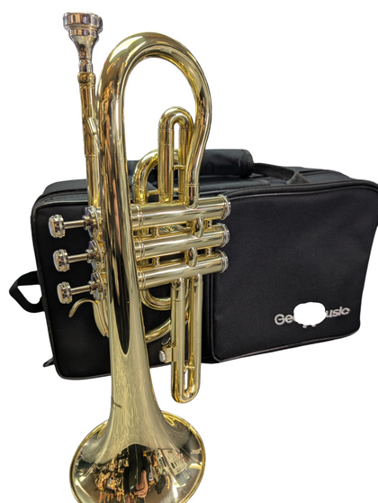 GEAR 4 MUSIC CORNET WITH CASE.