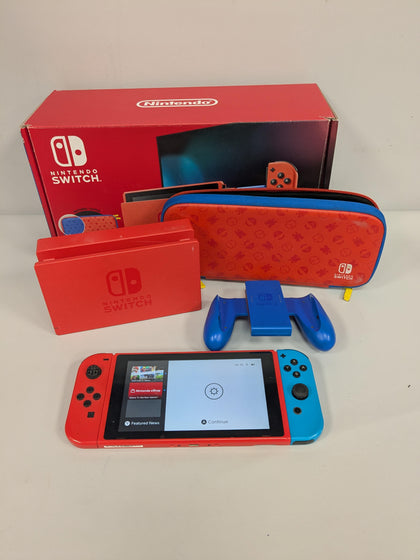 Nintendo Switch Console Mario Red & Blue Edition