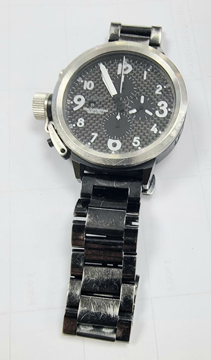 U-BOAT Italo Fontana U-7750/50 Chrono Men's Watch 50mm Automatic  **PLEASE READ**