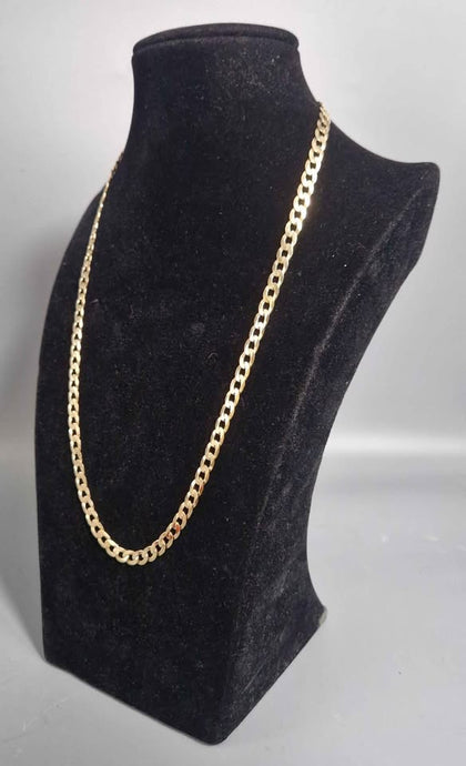 9ct Gold Necklace 14.9g 375HM 20