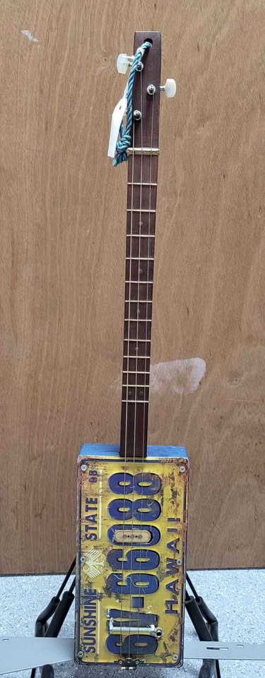 Cigarbox Guitar 3 String Sunshine State Hawaii
