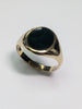 9CT GOLD SIGNET RING SIZE S