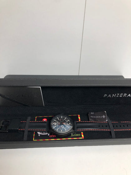Panzera Flieger 46C Black / Black Rubber (R12)